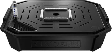 Vivosun FlexFeed Selbstbewässernde Basis für Stoffpflanzgefäße, automatisches Bewässerungssystem mit Wasserreservoir und Füllstandsanzeige