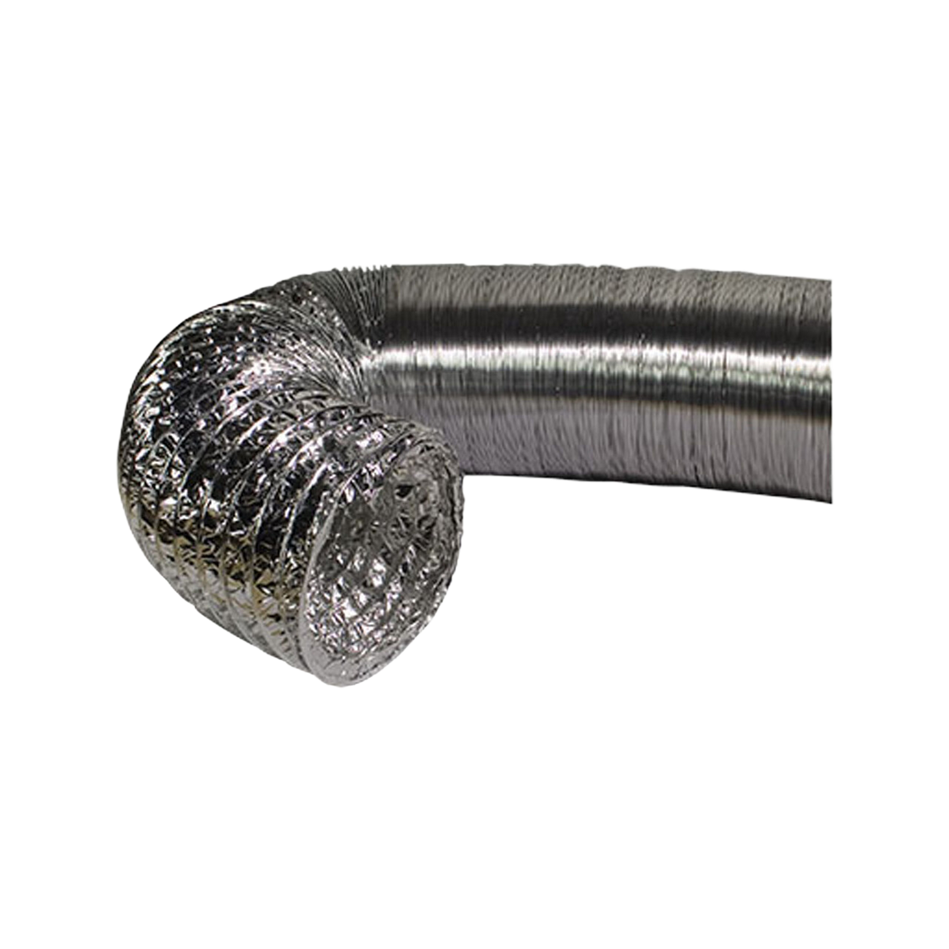 ALUCONNECT 10 m – Flexibler Aluminium-Lüftungsschlauch für Abluftsysteme