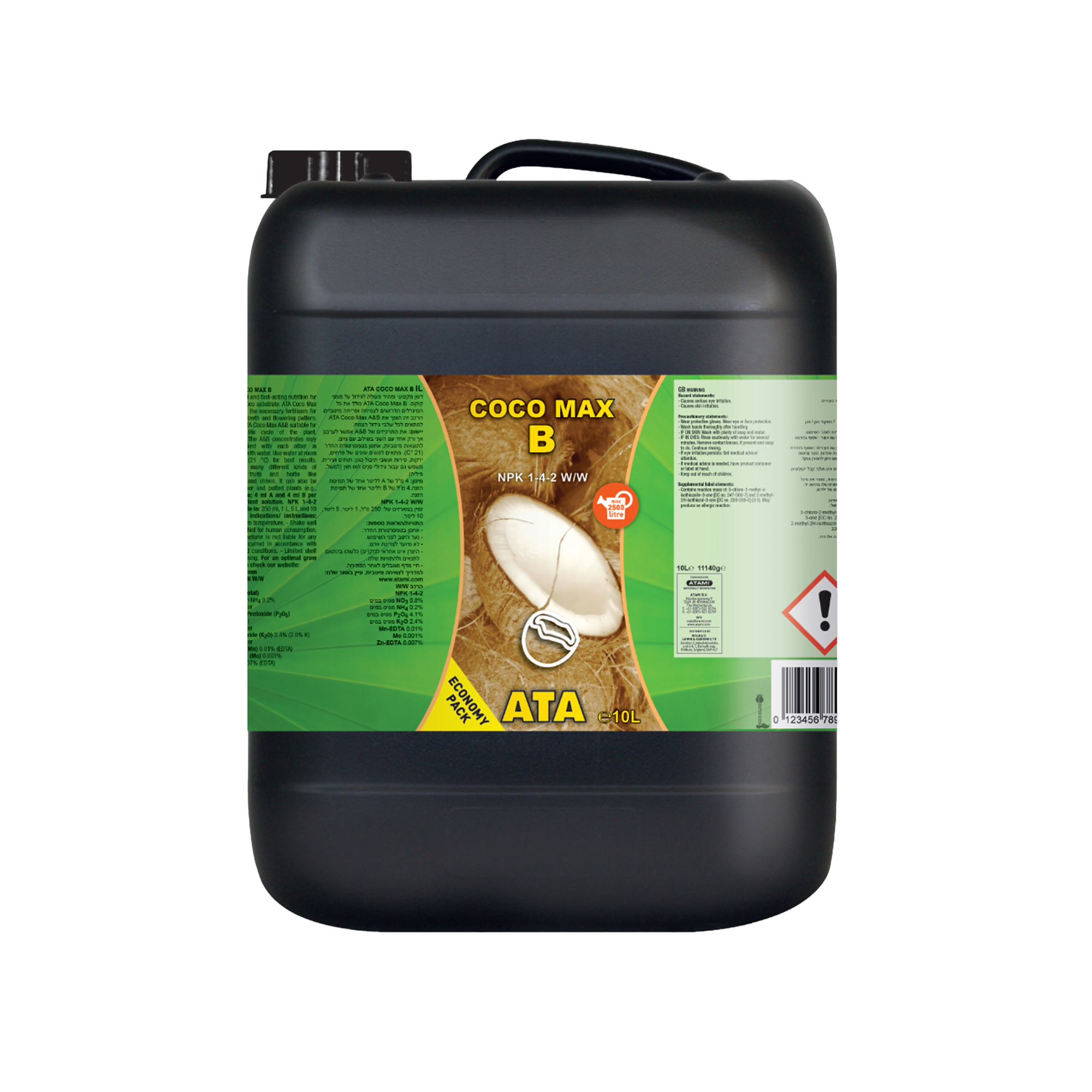 Atami ATA Coco Max B – Basisdünger für Coco | 10 Liter