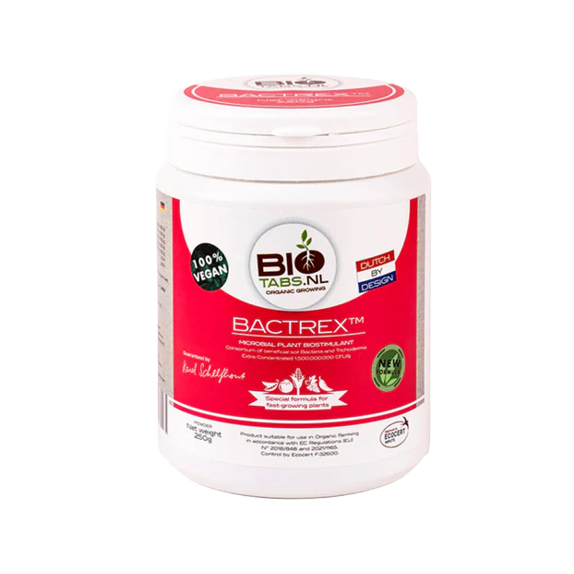 BioTabs Bactrex – Organischer Bodenverbesserer mit nützlichen Mikroorganismen