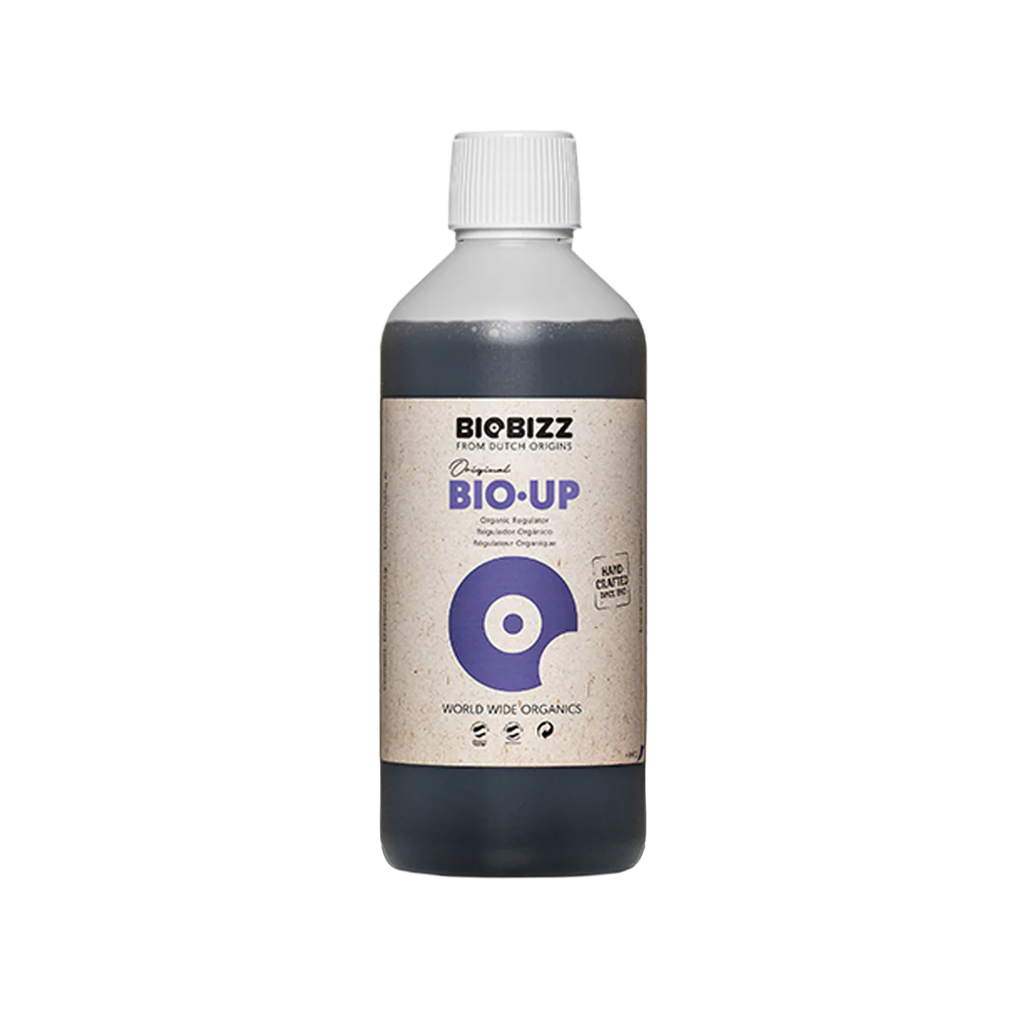 BIOBIZZ Bio-Up - 100% Organische pH+ Regulator – Organischer Dünger