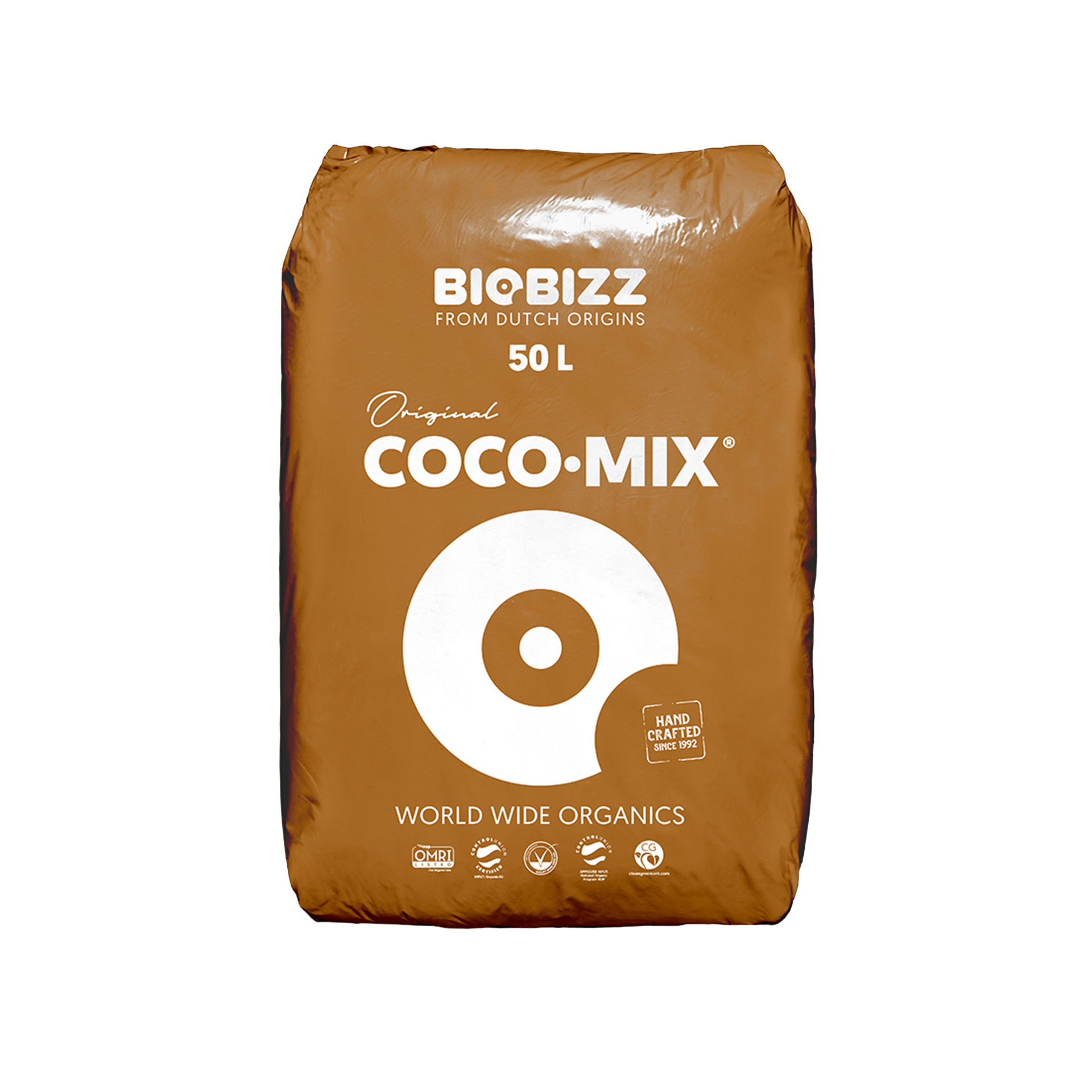 BioBizz Coco·Mix 50L – Coco-Substrat für präzise Kontrolle