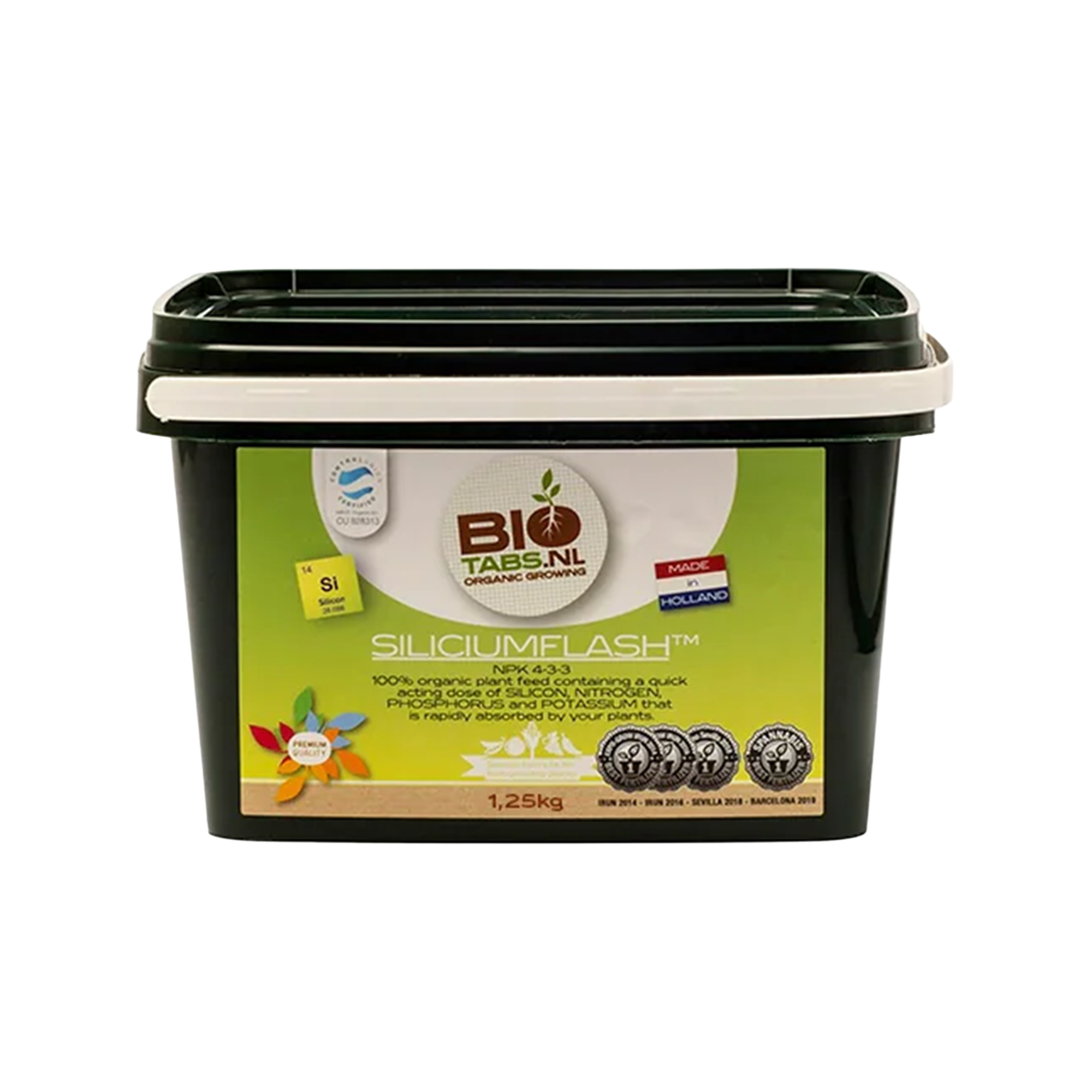 BioTabs Silicium Flash – Organische Pflanzenmineral-Nahrung