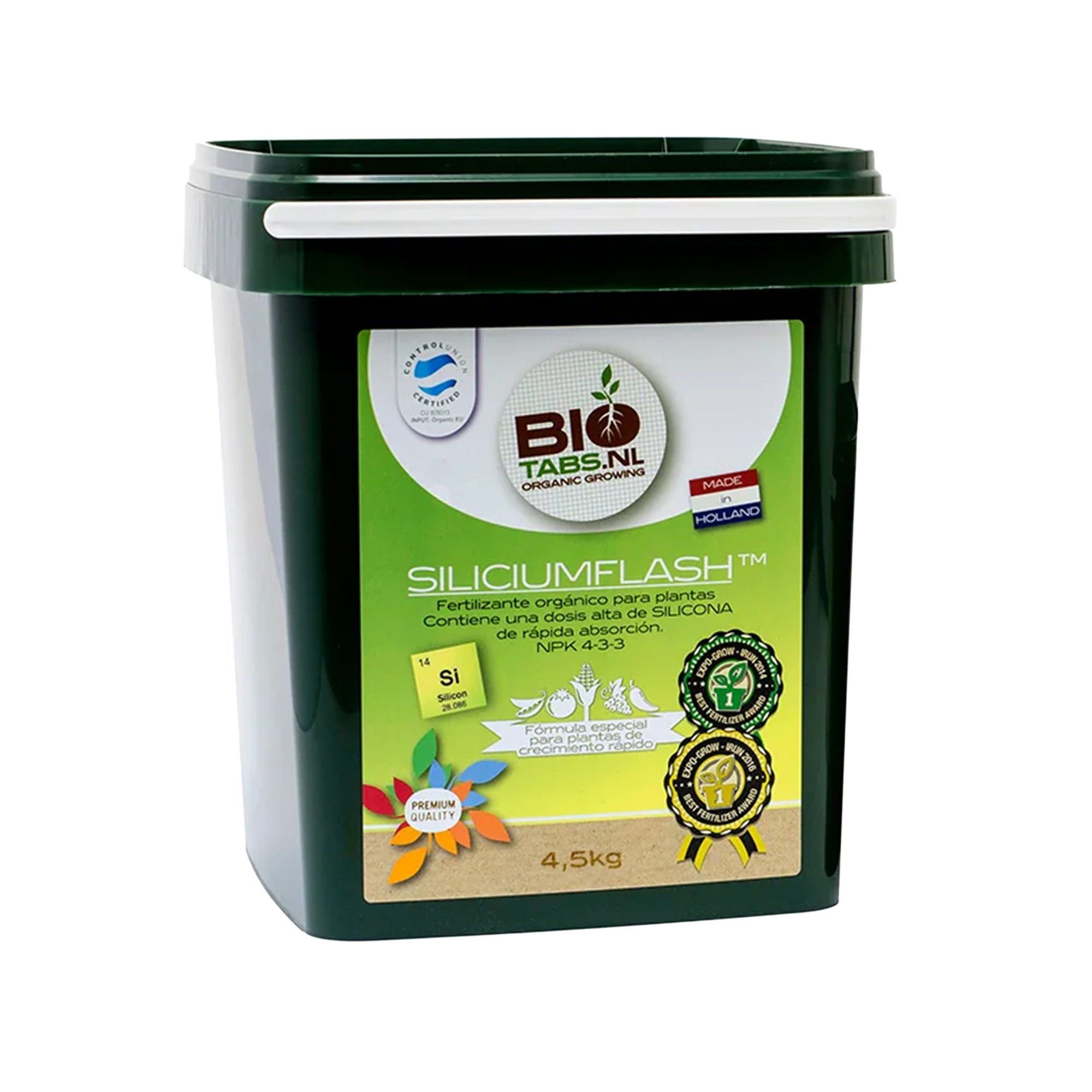 BioTabs Silicium Flash – Organische Pflanzenmineral-Nahrung