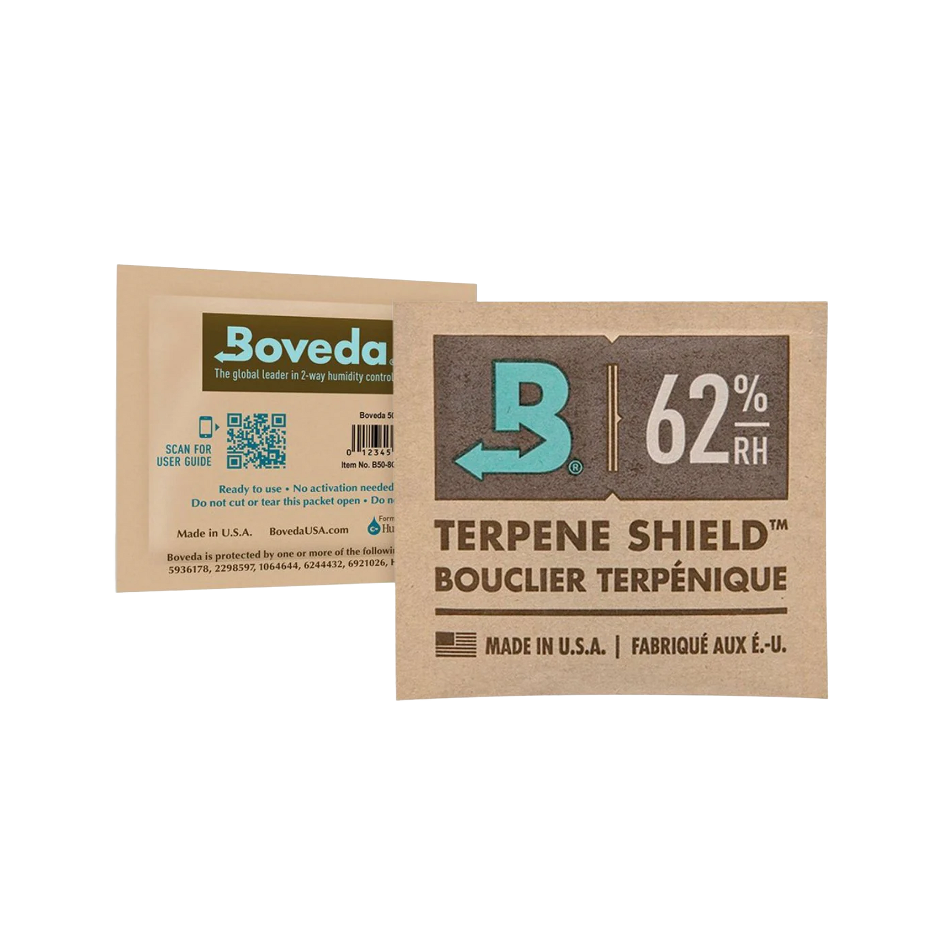 Boveda Size 8 – 62 % RH Feuchtigkeitsregulator (Single Pack)