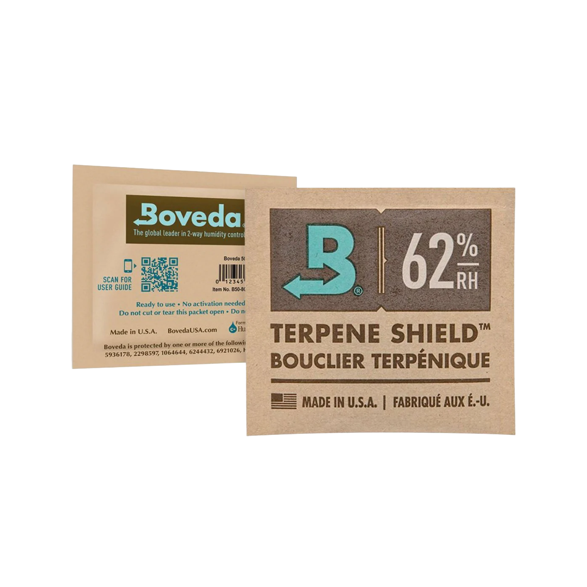 Boveda Size 8 – 62 % RH Feuchtigkeitsregulator (Single Pack)
