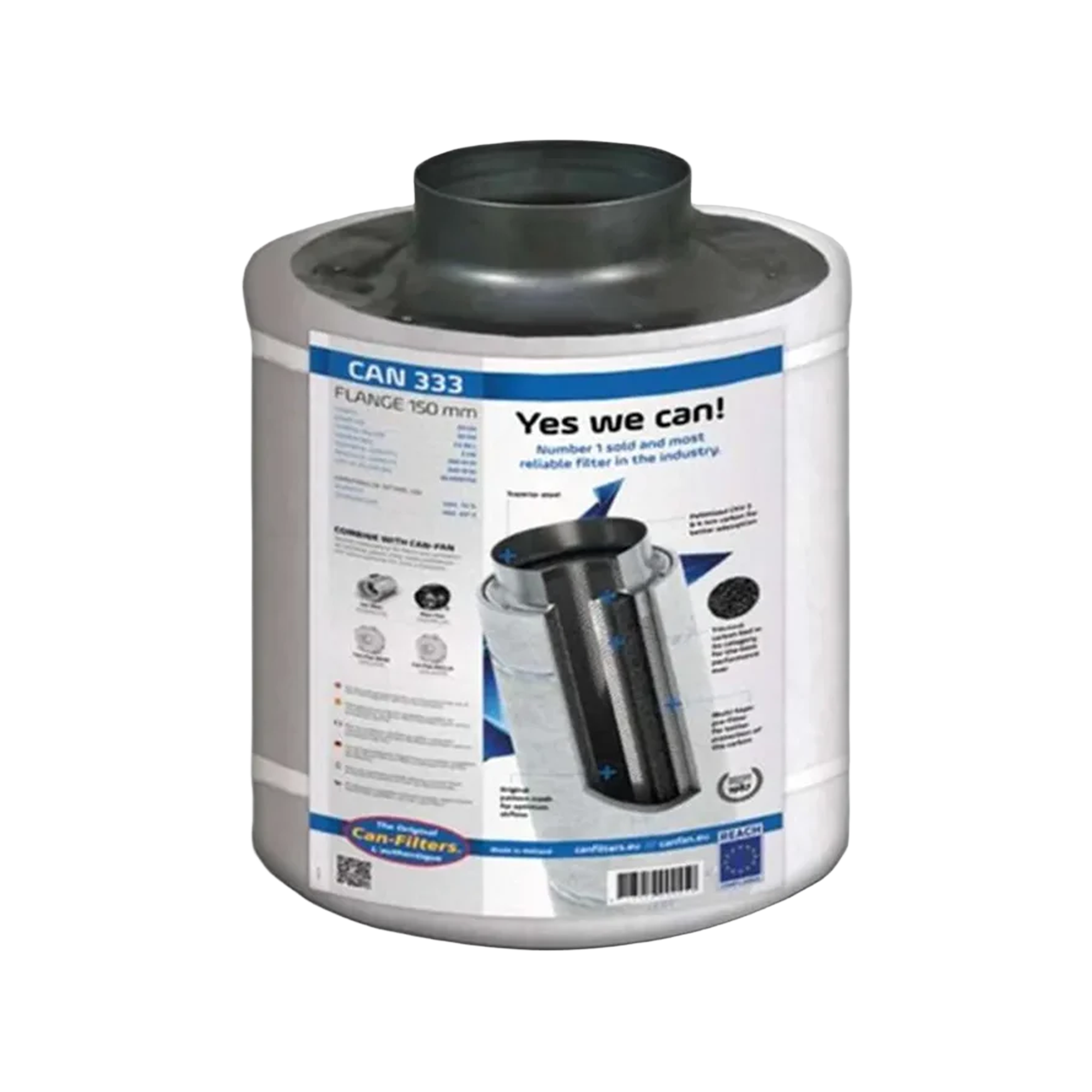 CAN Filter 333 FRange 150 – Aktivkohlefilter 350 m³/h (150 mm)