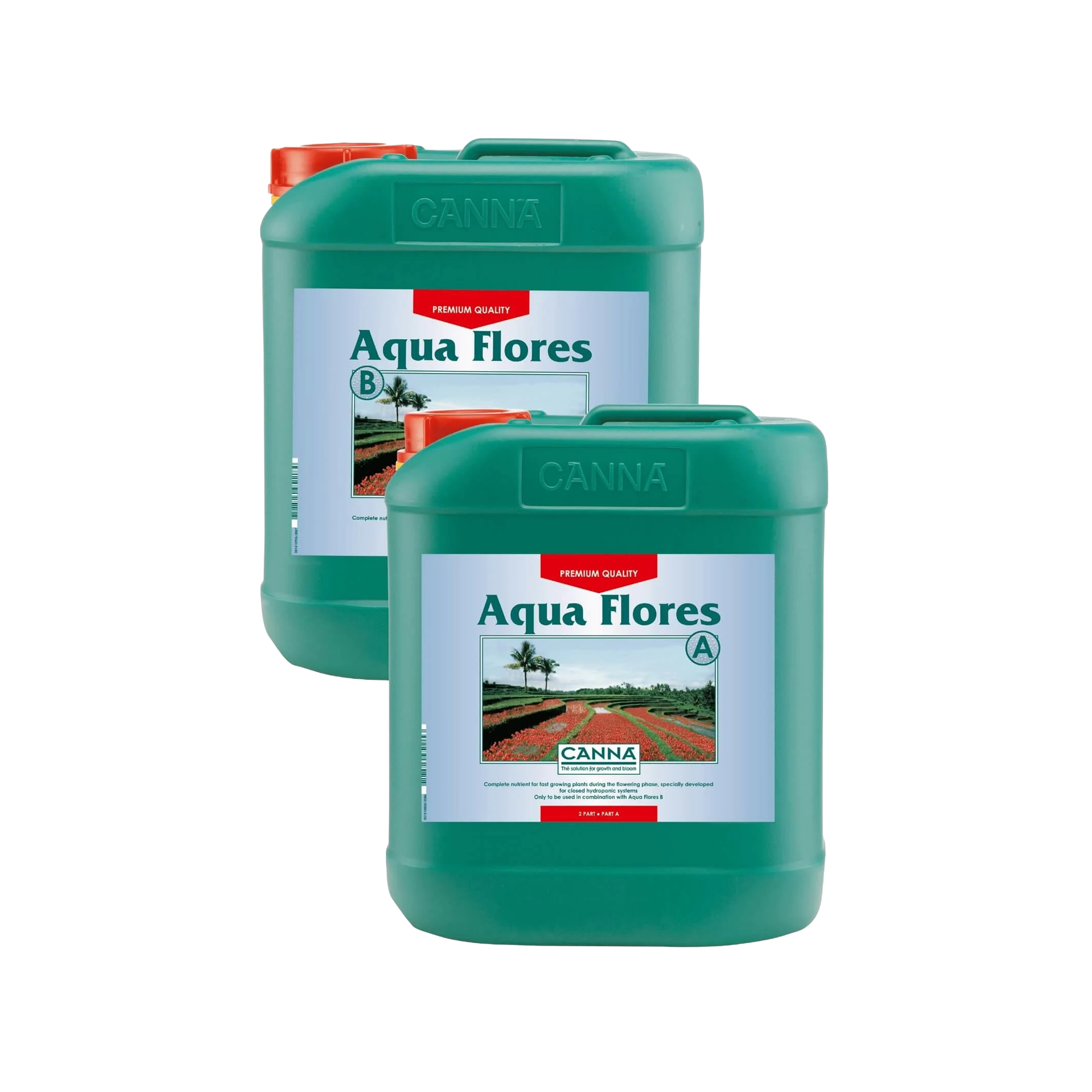 Canna Aqua Flores A+B – Blütedünger für rezirkulierende Hydroponik-Systeme