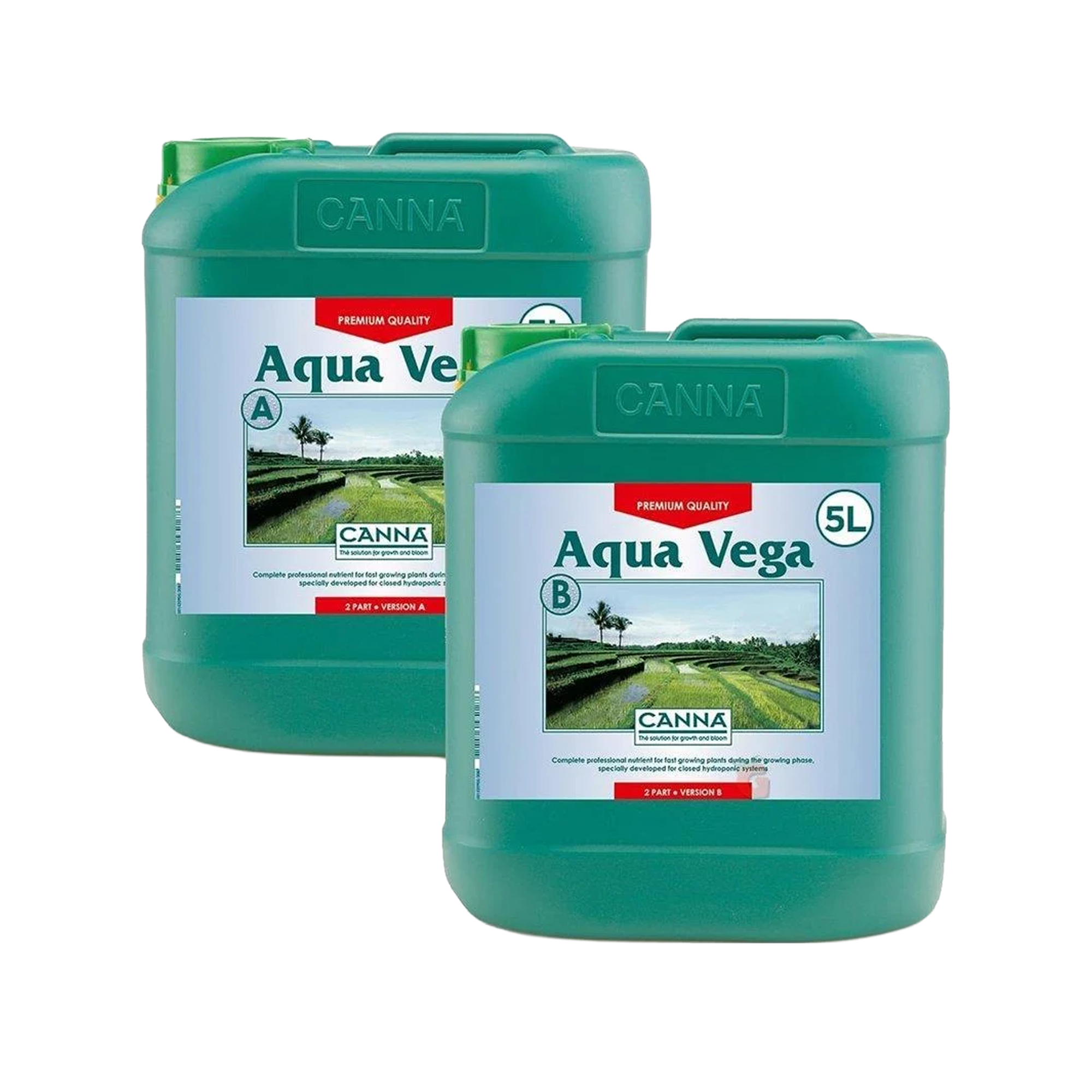 Canna Aqua Vega A+B – Wachstumsdünger für rezirkulierende Hydroponik-Systeme