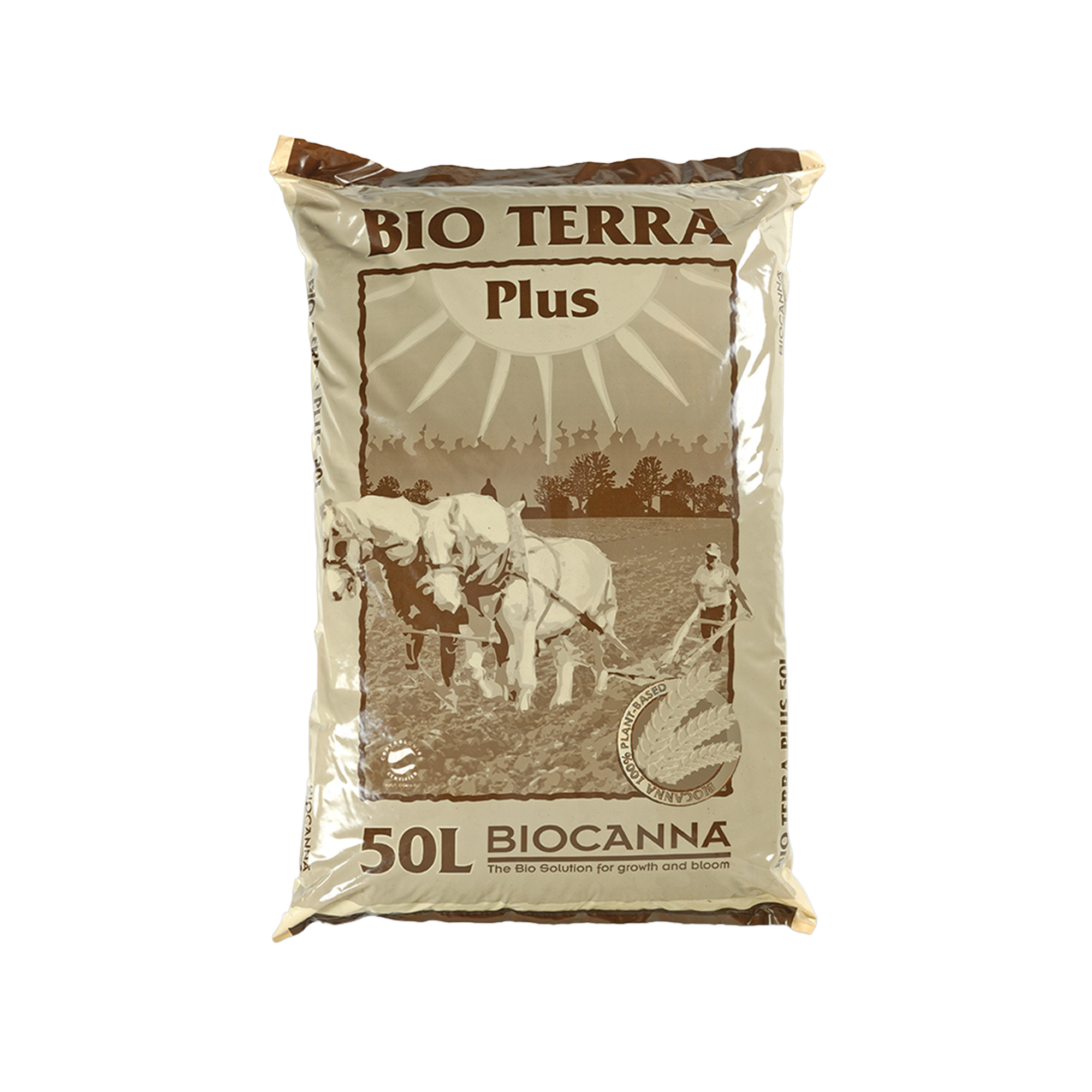 Canna Bio Terra Plus 50 L – Organisches Premium-Erdesubstrat für biologischen Anbau