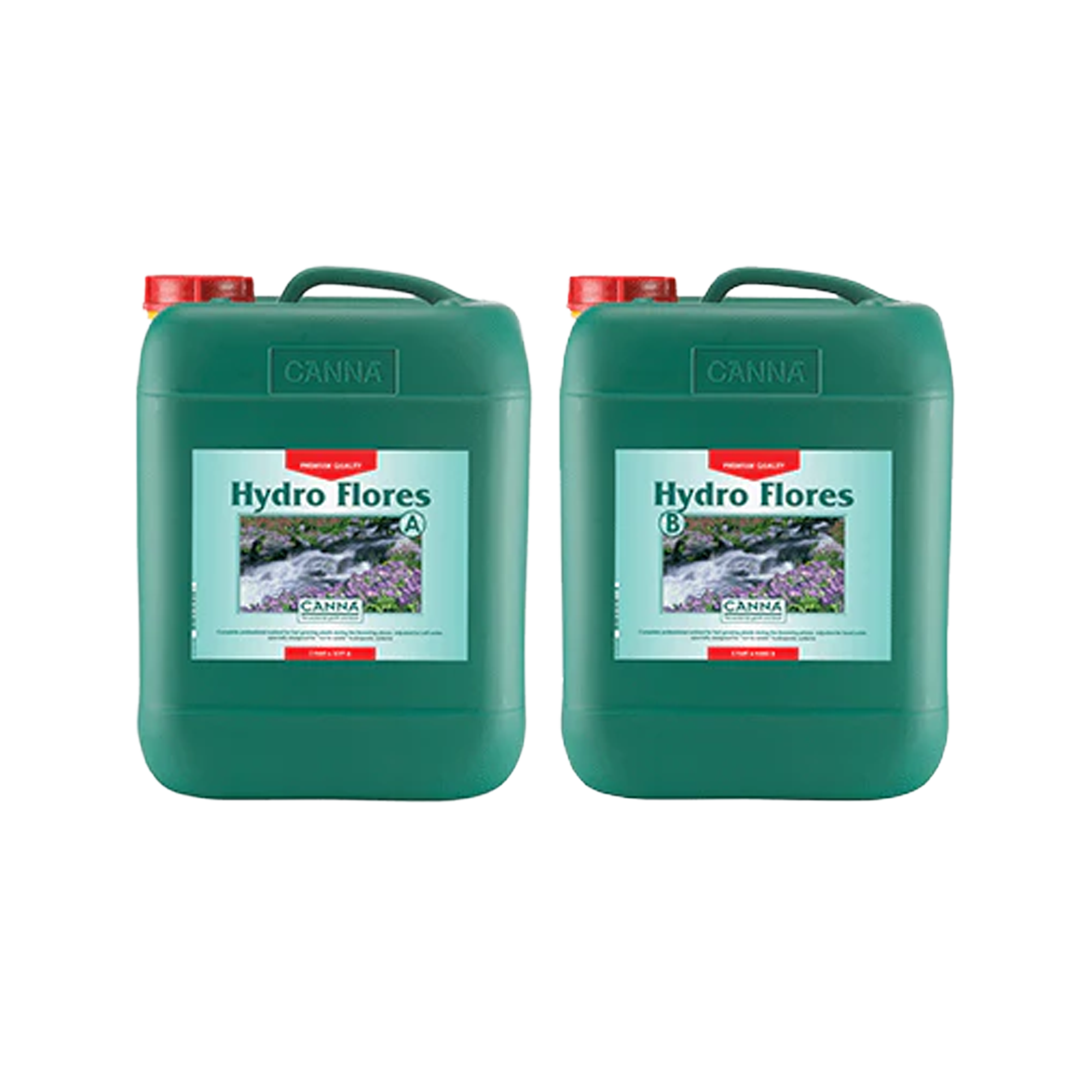 Canna Hydro Flores A+B HW – Professioneller Blütedünger für Hydro-Systeme (hartes Wasser)
