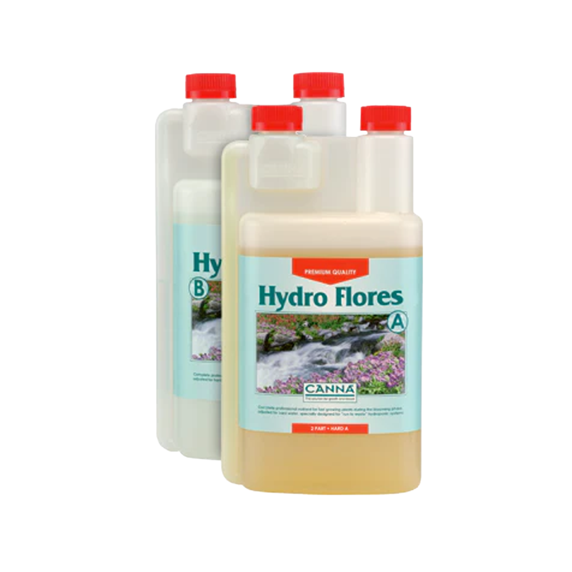 Canna Hydro Flores A+B HW – Professioneller Blütedünger für Hydro-Systeme (hartes Wasser)