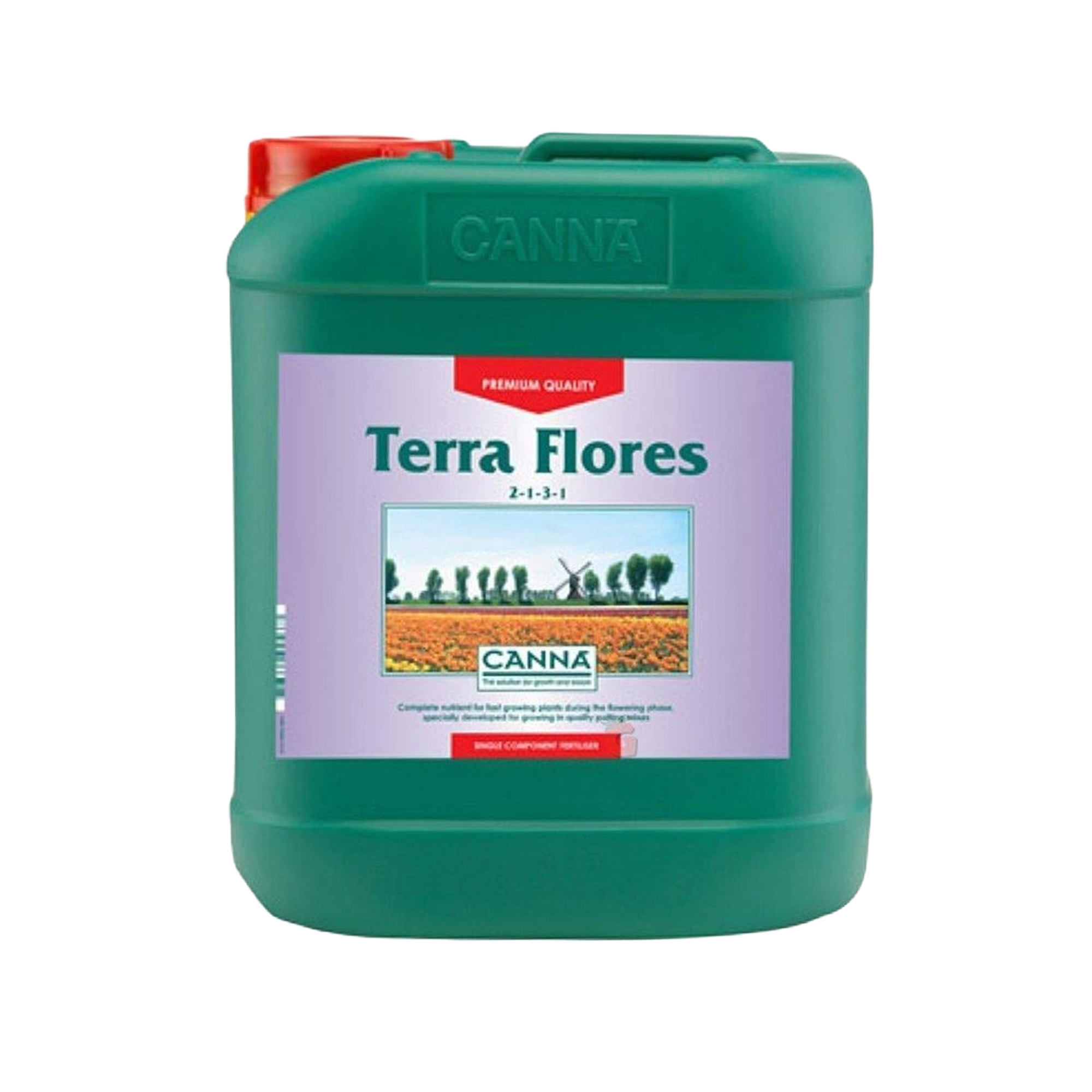 Canna Terra Flores – Universeller Dünger für Blütephasen im Erdesubstrat