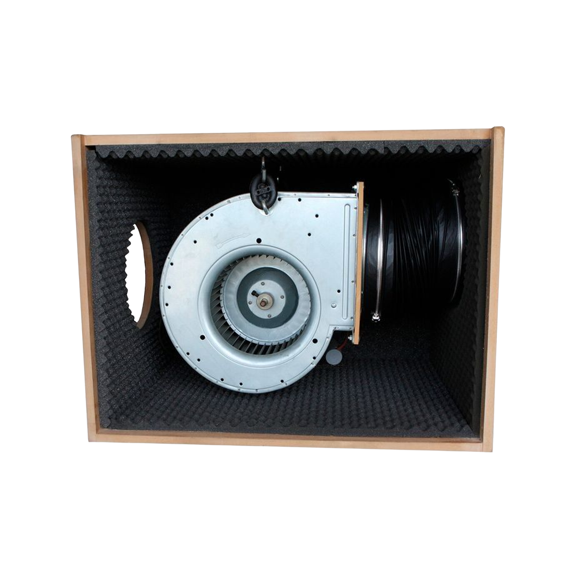 Cyclone CAJA SOFTBOX – Schallgedämmte Lüfterbox (550–5000 m³/h)