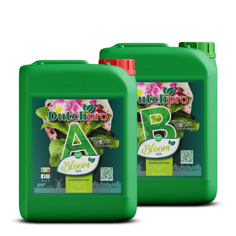 DutchPro Bloom Soil A+B – Blütedünger Set für Erde