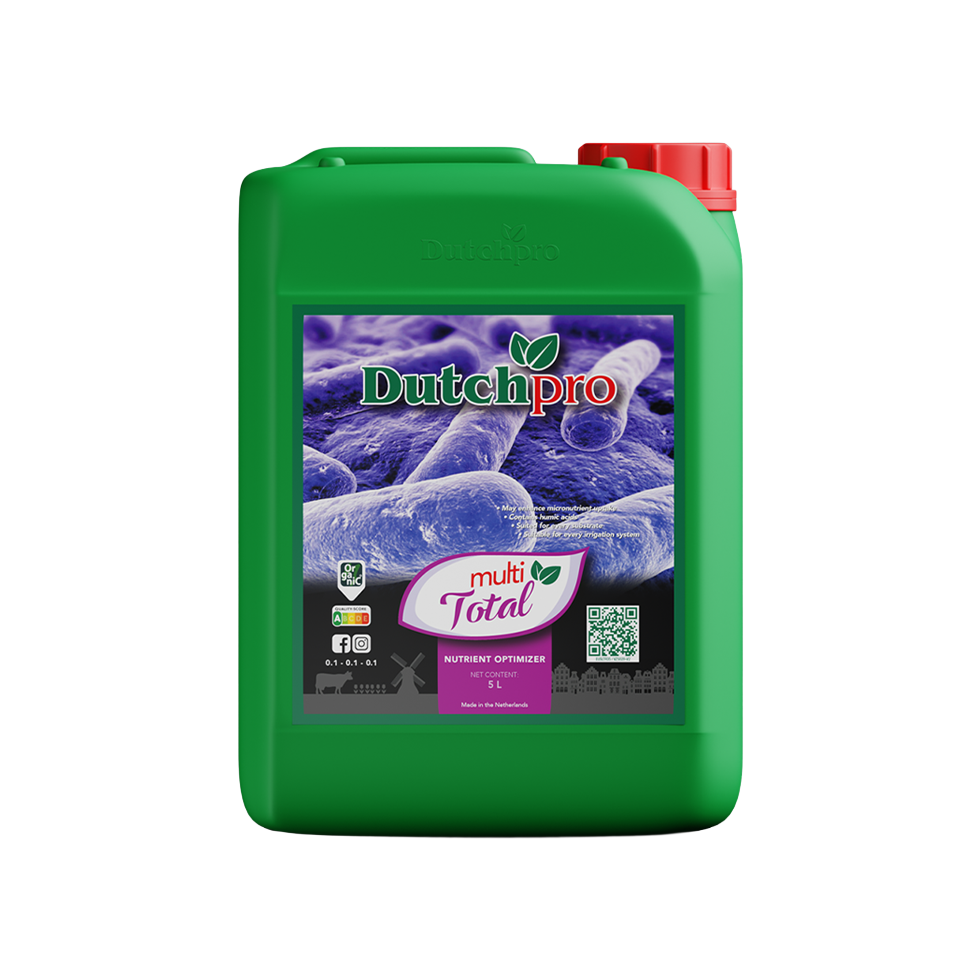 DutchPro Multi Total 5 L – Multivitamin- & Enzymbooster für Pflanzen