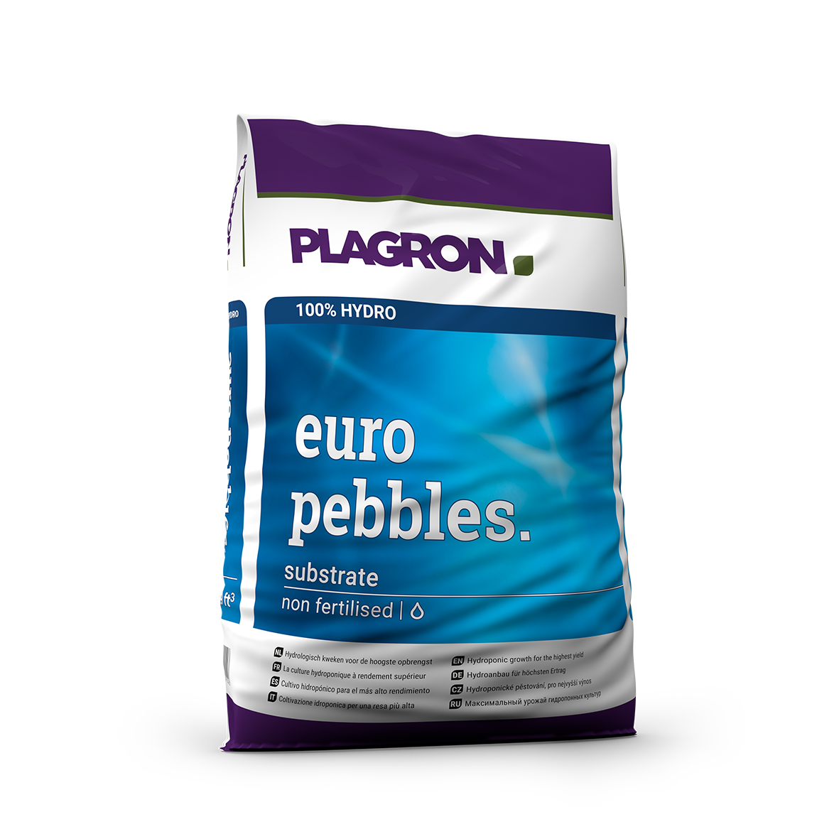 Plagron Euro Pebbles 45 L – Hochwertige Blähton-Kugeln für Hydro & Drainage