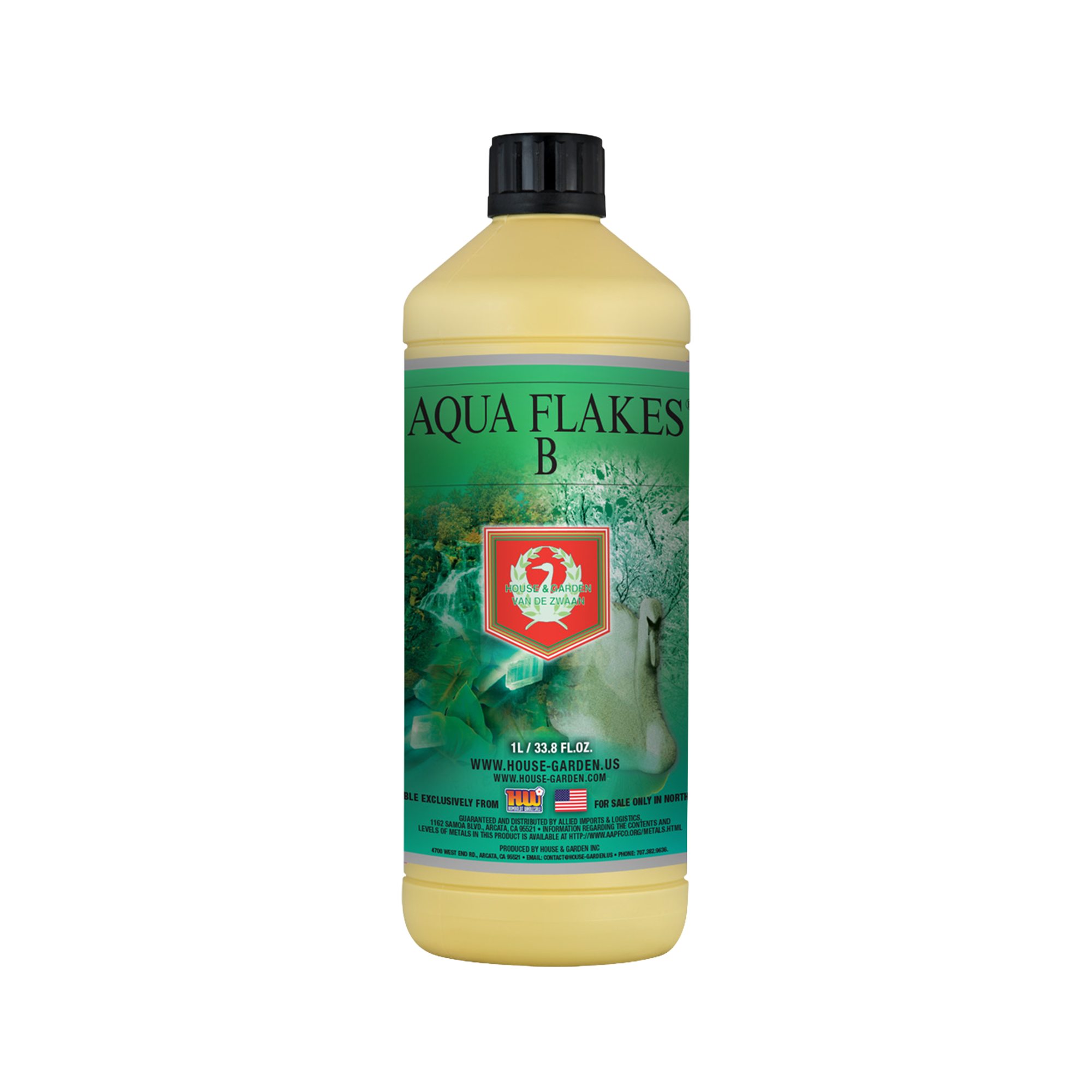 House & Garden Aqua Flakes A+B – Basisdünger für Hydro & Aero (1 L)