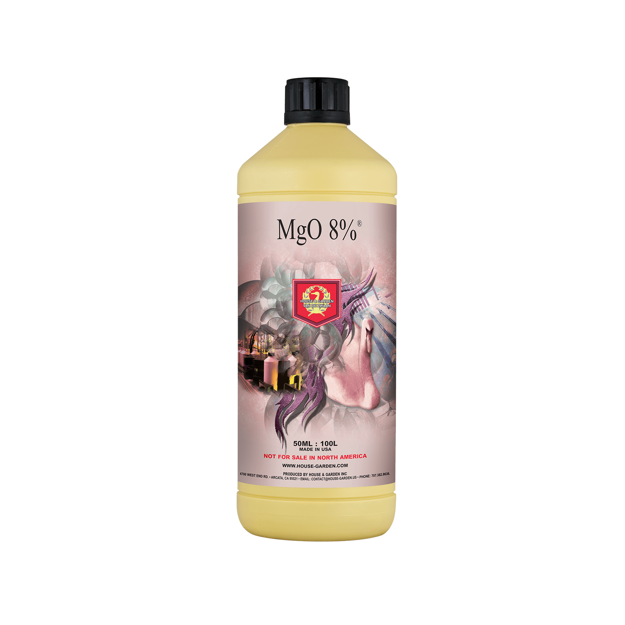 House & Garden MGO 8% Magnesium – Magnesium-Zusatz für gesunde Pflanzen (1 L)