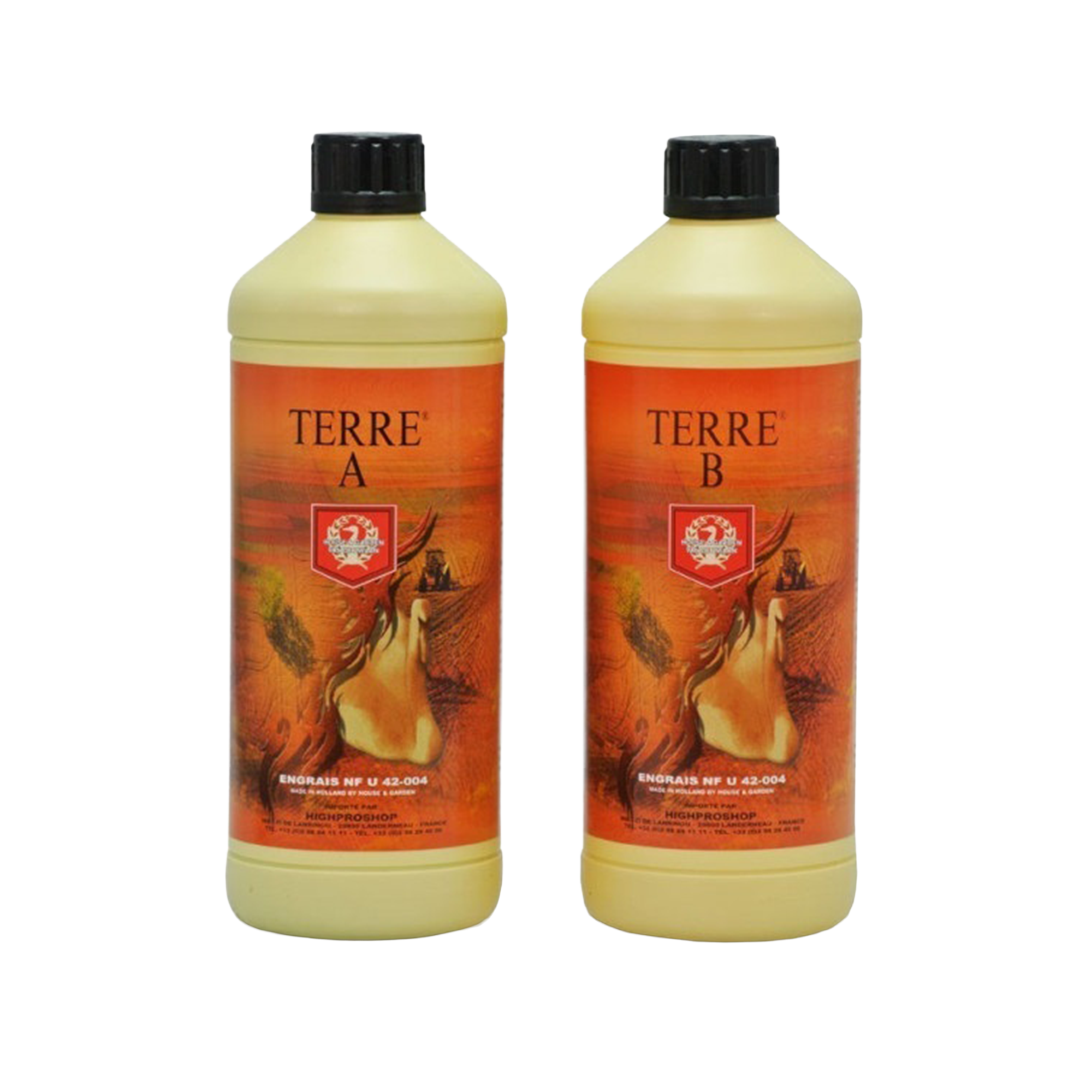 House & Garden Terra A+B – Basisdünger für Erde (1 L Set)