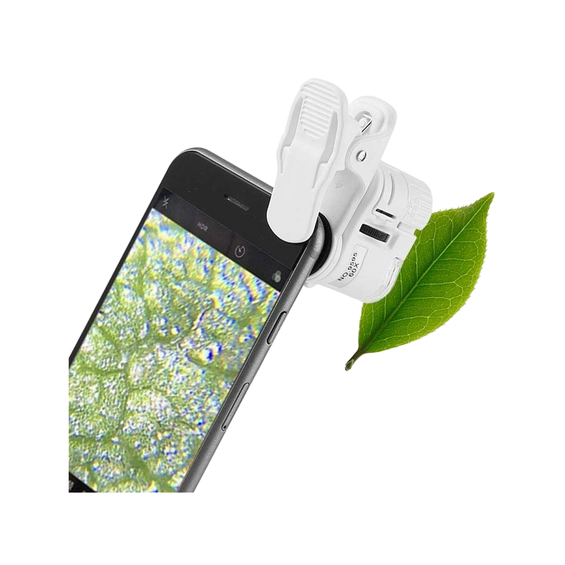 LED Phone Microscope 60x – Smartphone Mikroskop mit LED