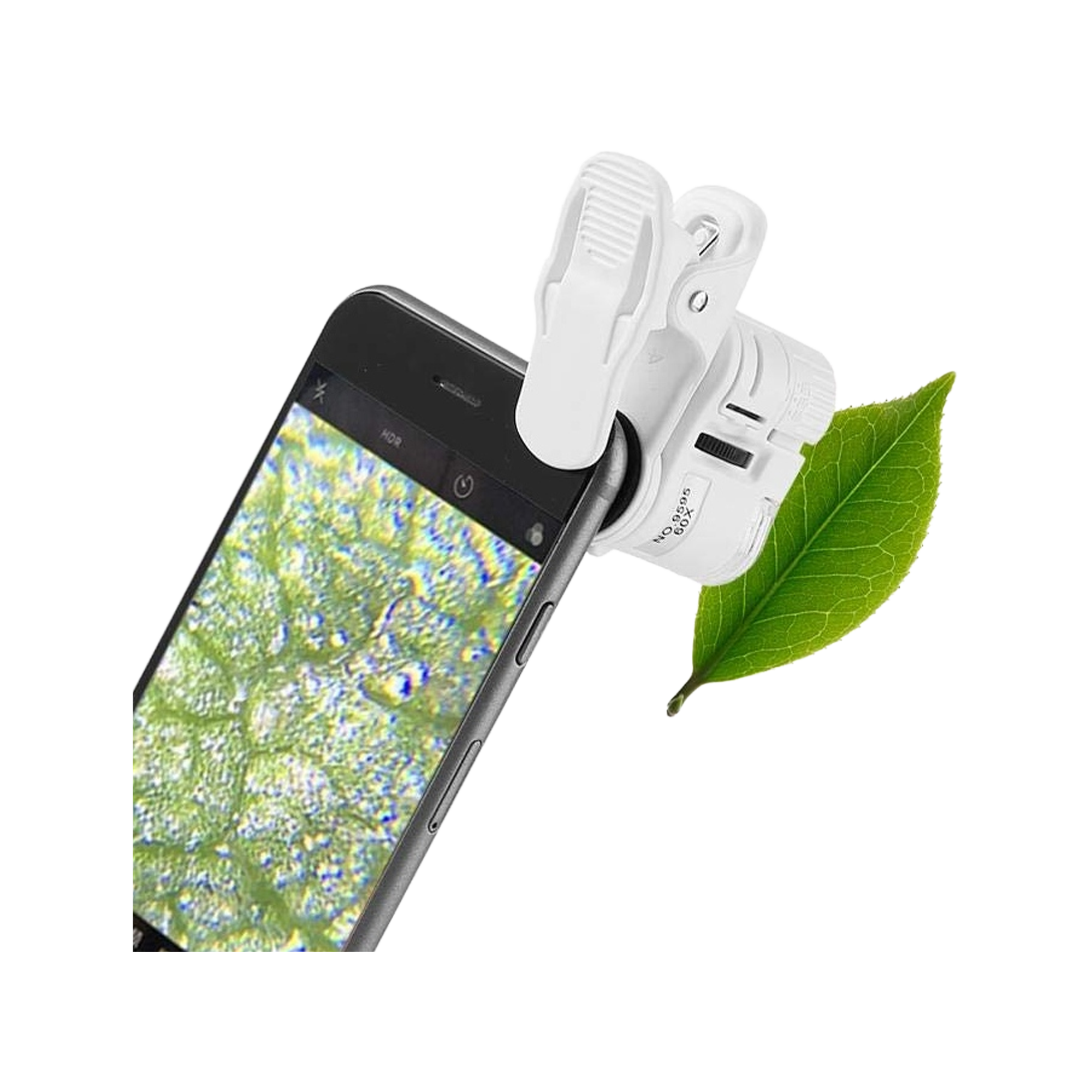 LED Phone Microscope 60x – Smartphone Mikroskop mit LED