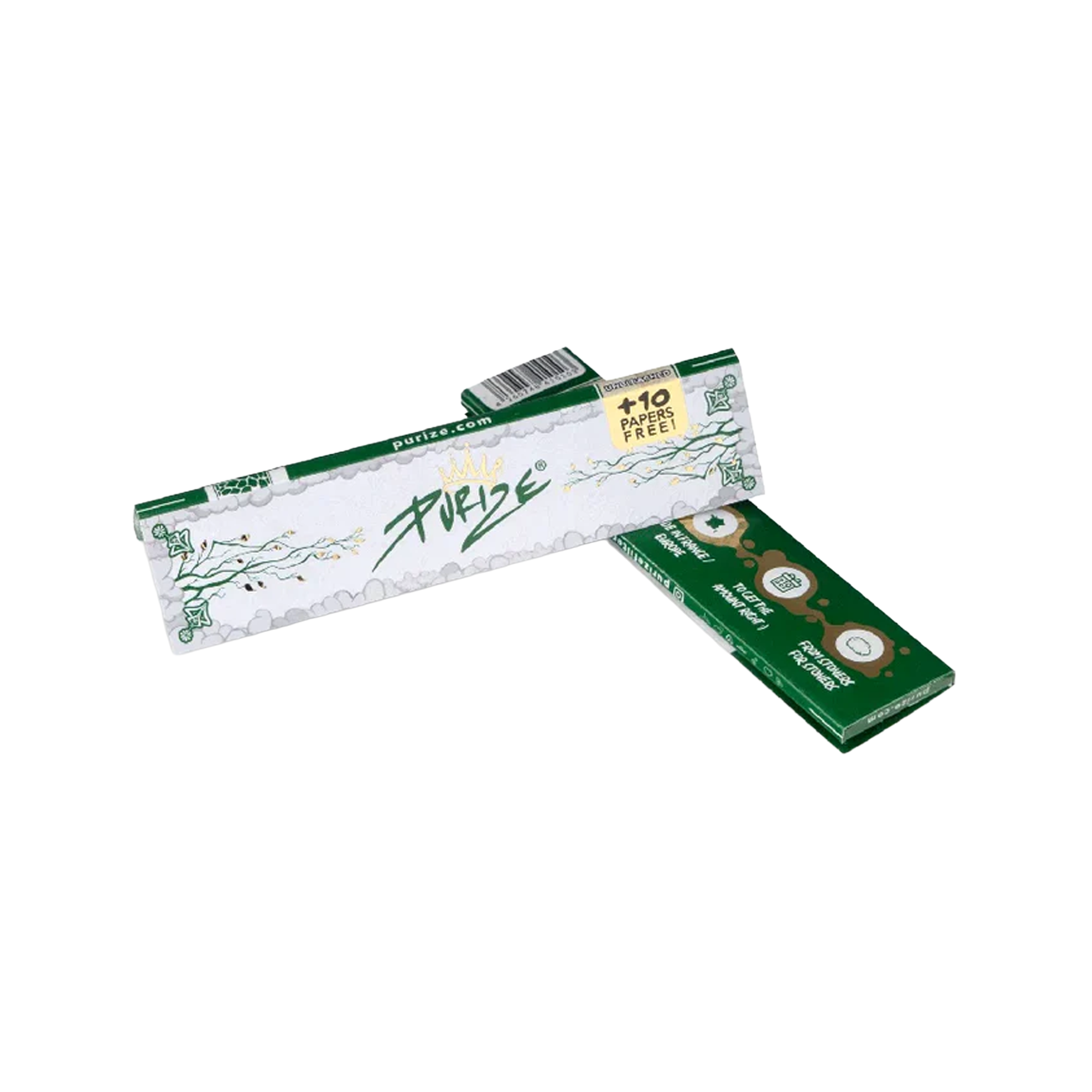 PURIZE® Longpapers King Size Slim – Premium Rolling Papers