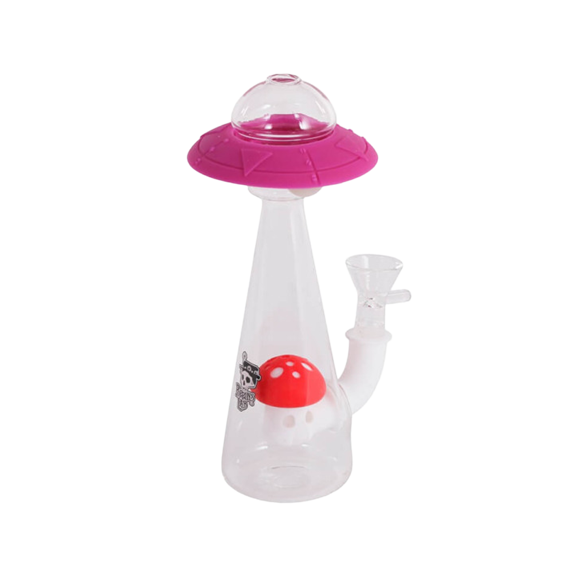 Poppins Lab Bong „Pilz“ – Design-Glasbong