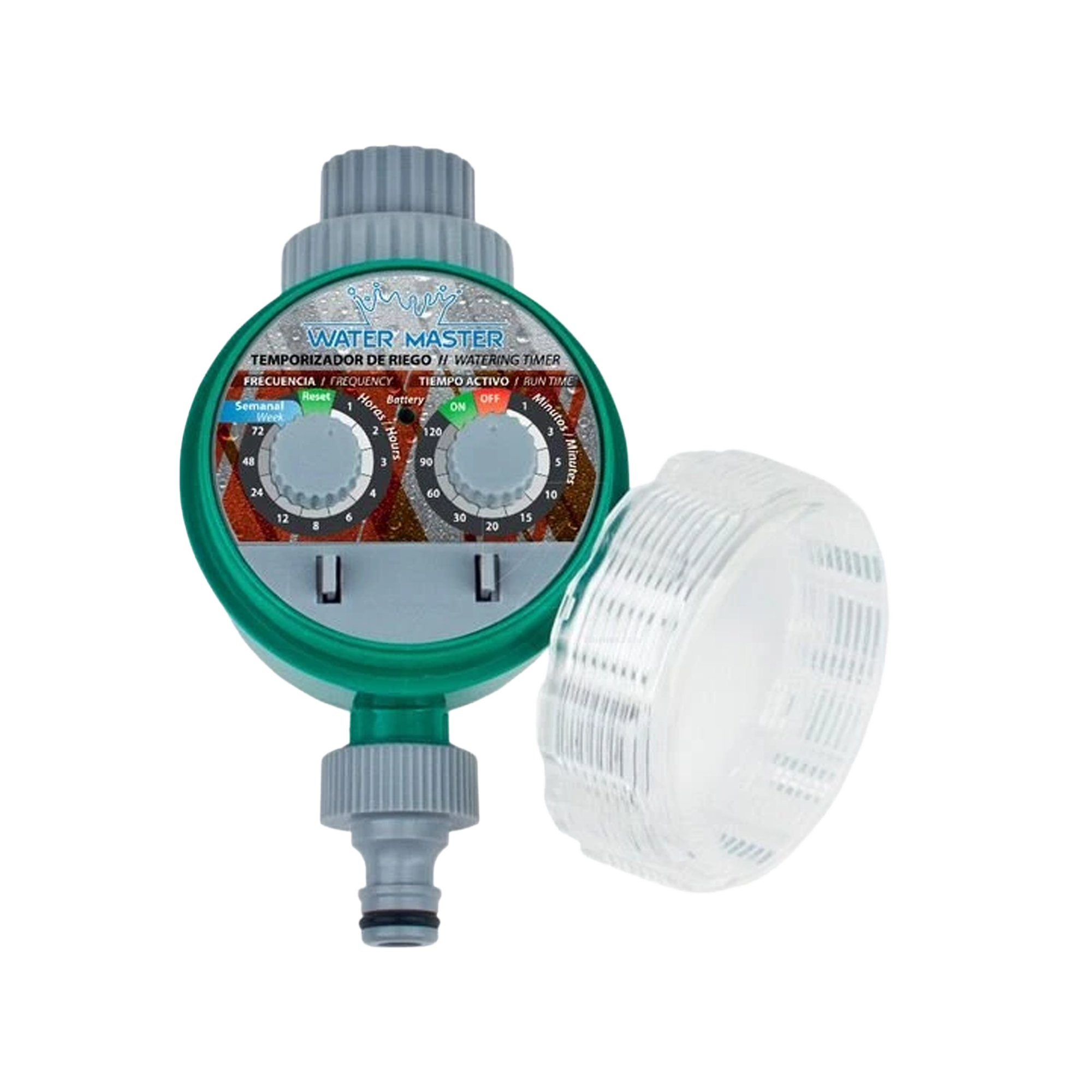 Water-Master Analoger Bewässerungscomputer – Mechanische Bewässerungssteuerung