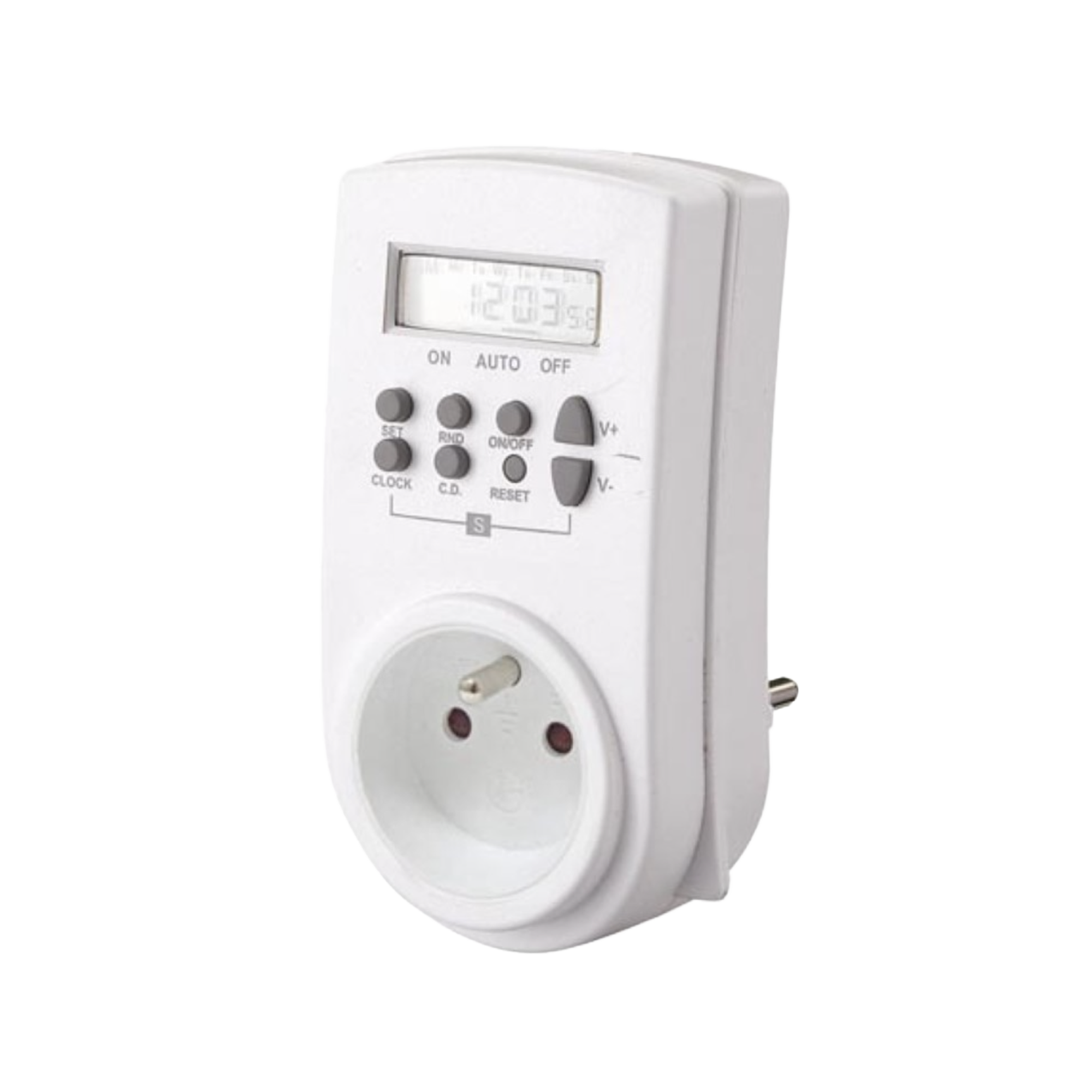 Wochenzeitschaltuhr – Digitale Zeitschaltuhr für 7-Tage-Programme
