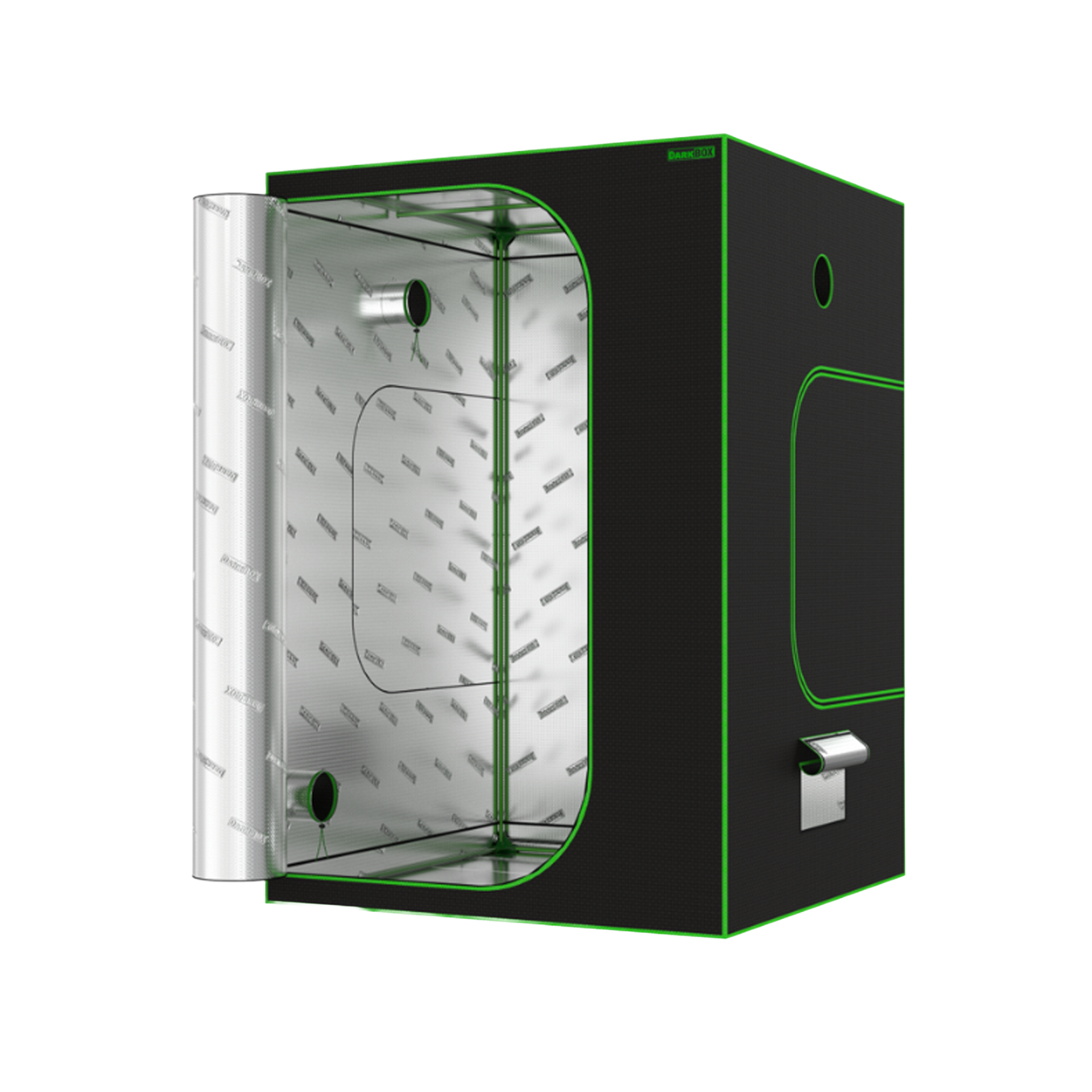 Darkbox Growzelt 120 × 120 × 220 cm – Großes Indoor-Growzelt