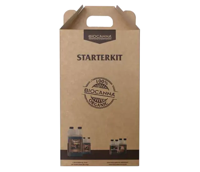 BIOCANNA Starter Kit – 100% Organisches Düngeset für Wachstum und Blüte