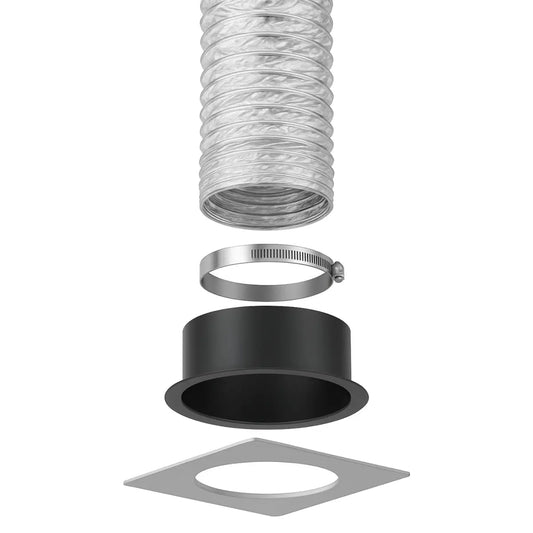 Plastik Flansch für Can Filters